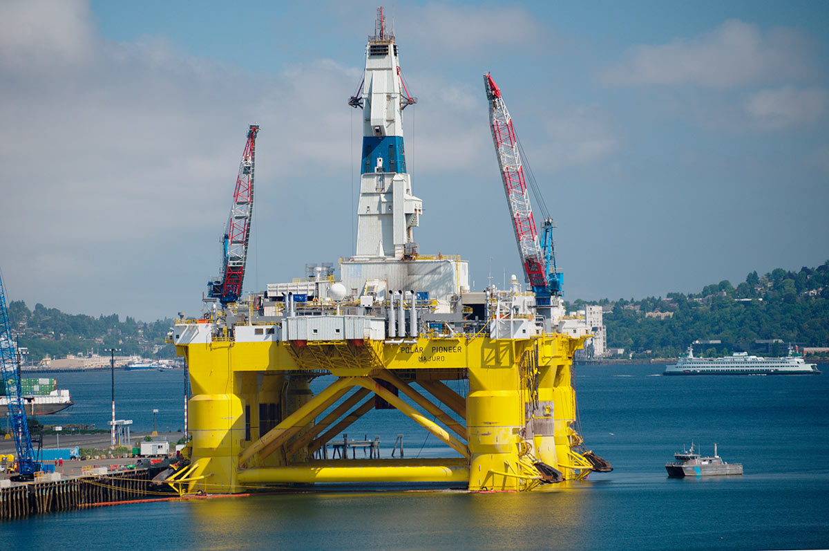 Shell Abandons Arctic Oil Operations 3 Arctic Oil - Shell's rig