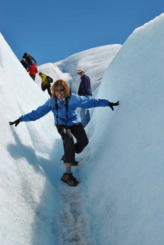 Press: The Travel Wrap & Alaska Packing List 2 Walk-on-Perito-Moreno-Glacier!