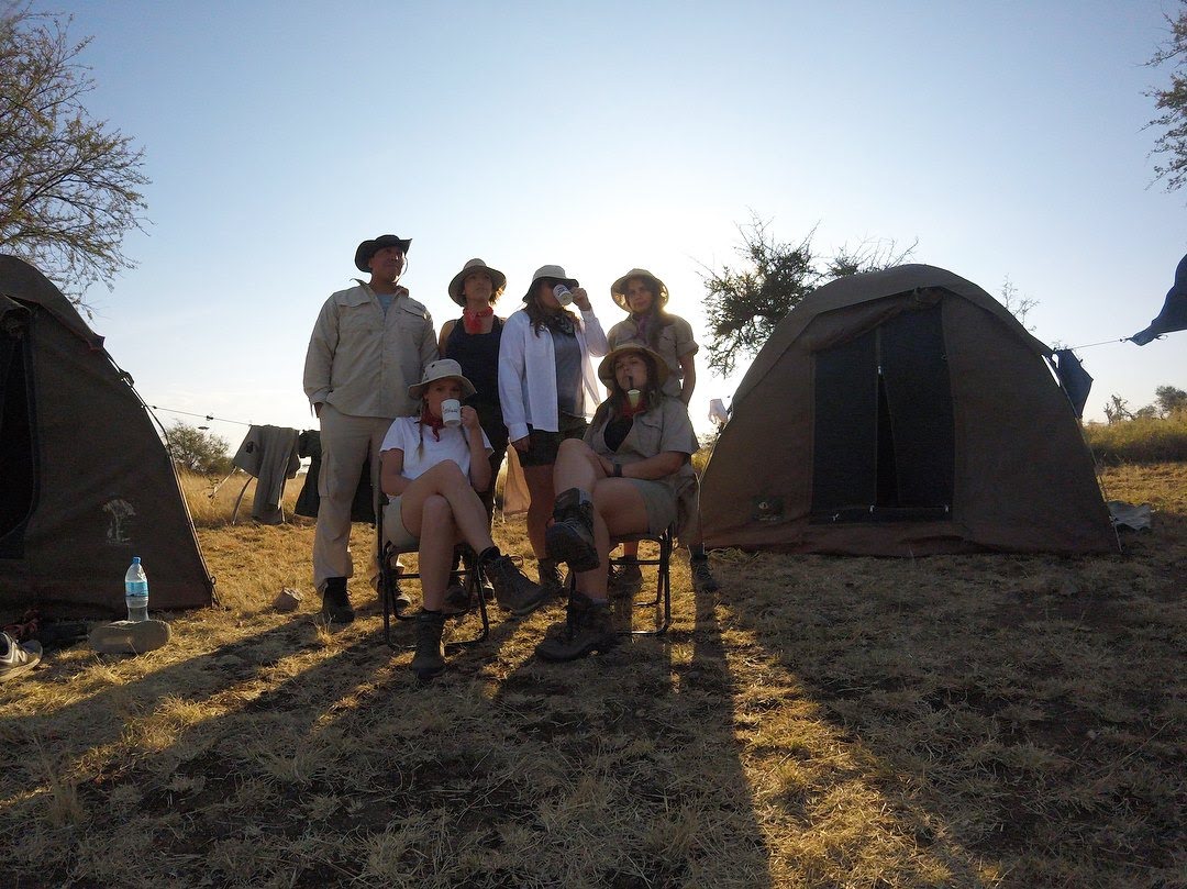 Tanzania Safari Tours 6 Camping safari tents in a campsite