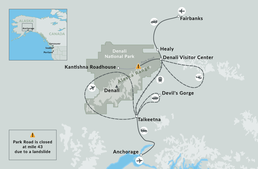 Alaska: Denali Discovery Adventure 9 alaska denali2024