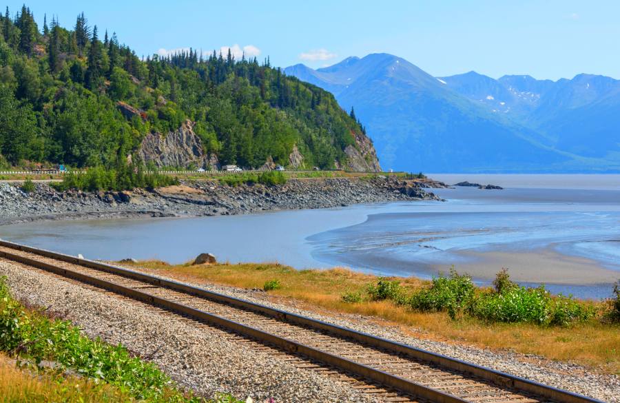 Best Train Tours to Experience in Alaska 3 Alaska train tracks