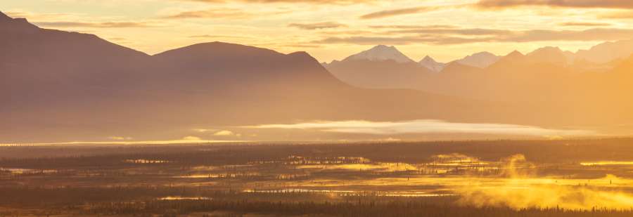 Step-by-Step Guide to Planning Your Alaska Trip 3 Alaska mountains at sunset
