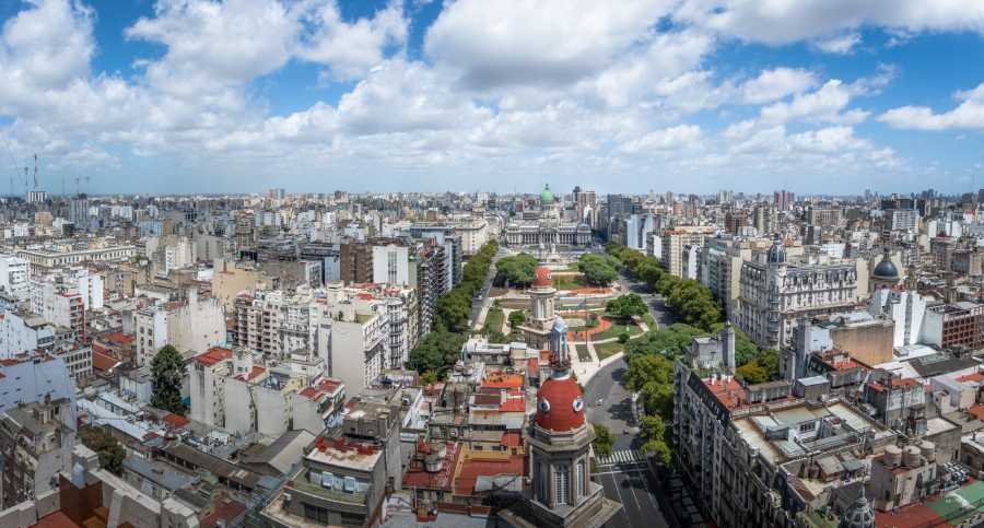 Incredible Argentina Travel Packages for Inspired Explorers 2 view of the city of Buenos Aires in Argentina