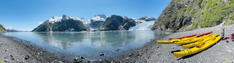 Kayak A Wildlife Paradise 5 Kenai-Fjords-National-Park-Kayaking-Long-View-Gondwana-Ecotours